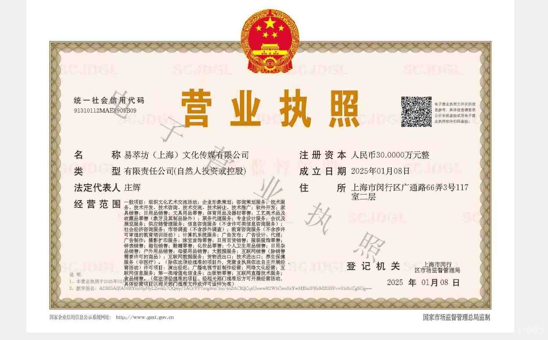 项目资质