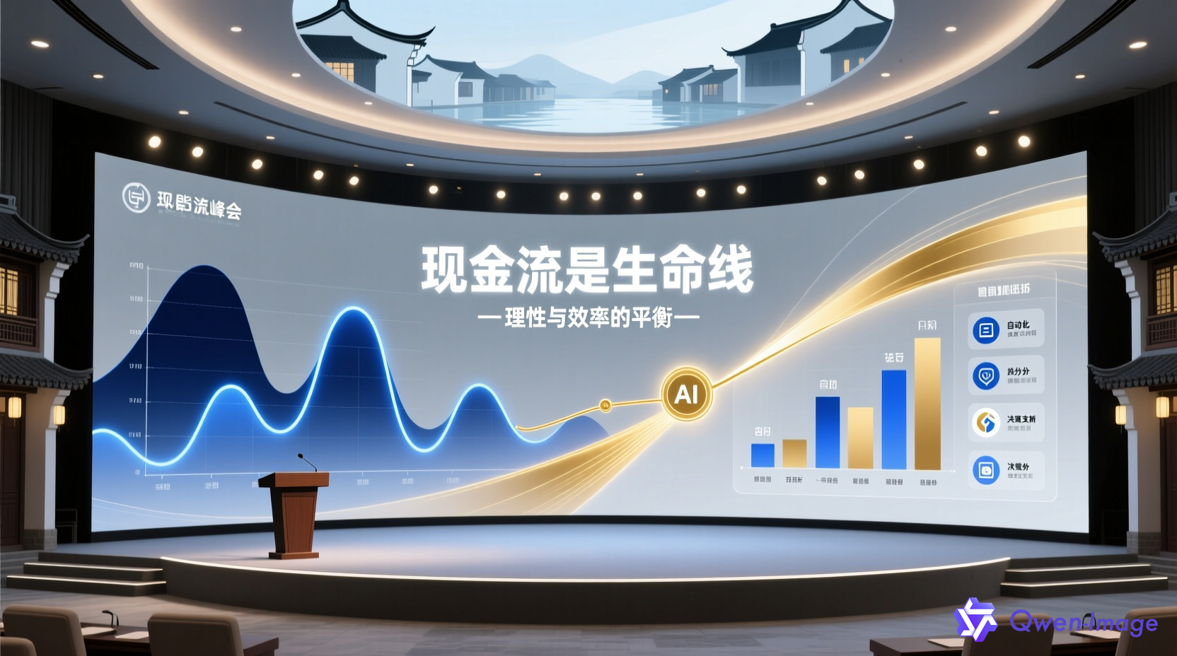 现金流是生命线的抽象概念插图