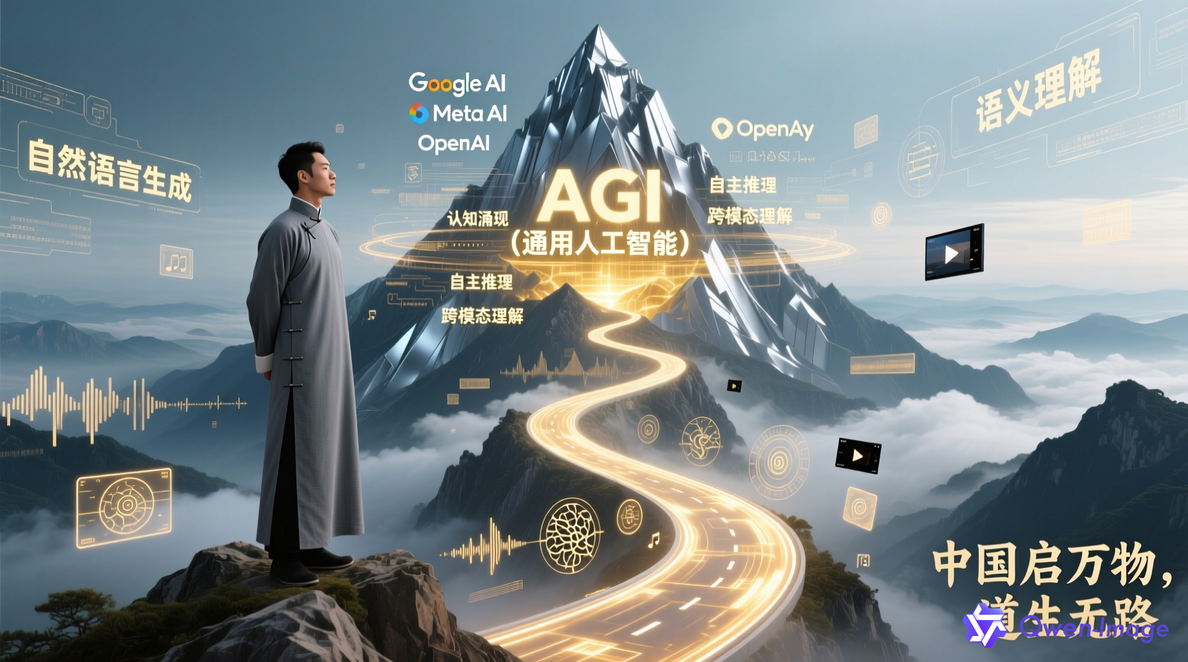 中国AI创业者探索第三条路，象征MiniMax的'中国AI第三条路'