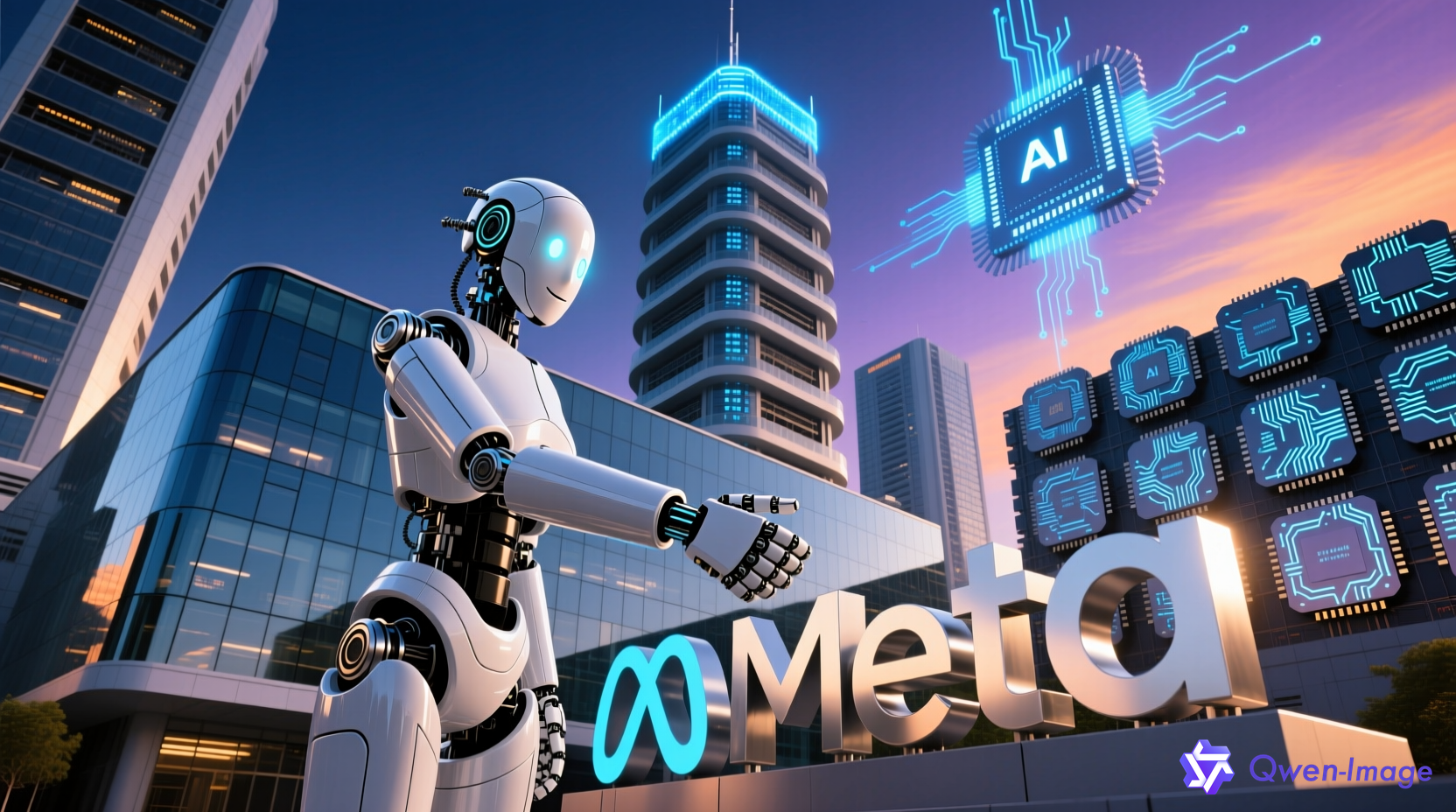 Meta收购AI创业公司示意图