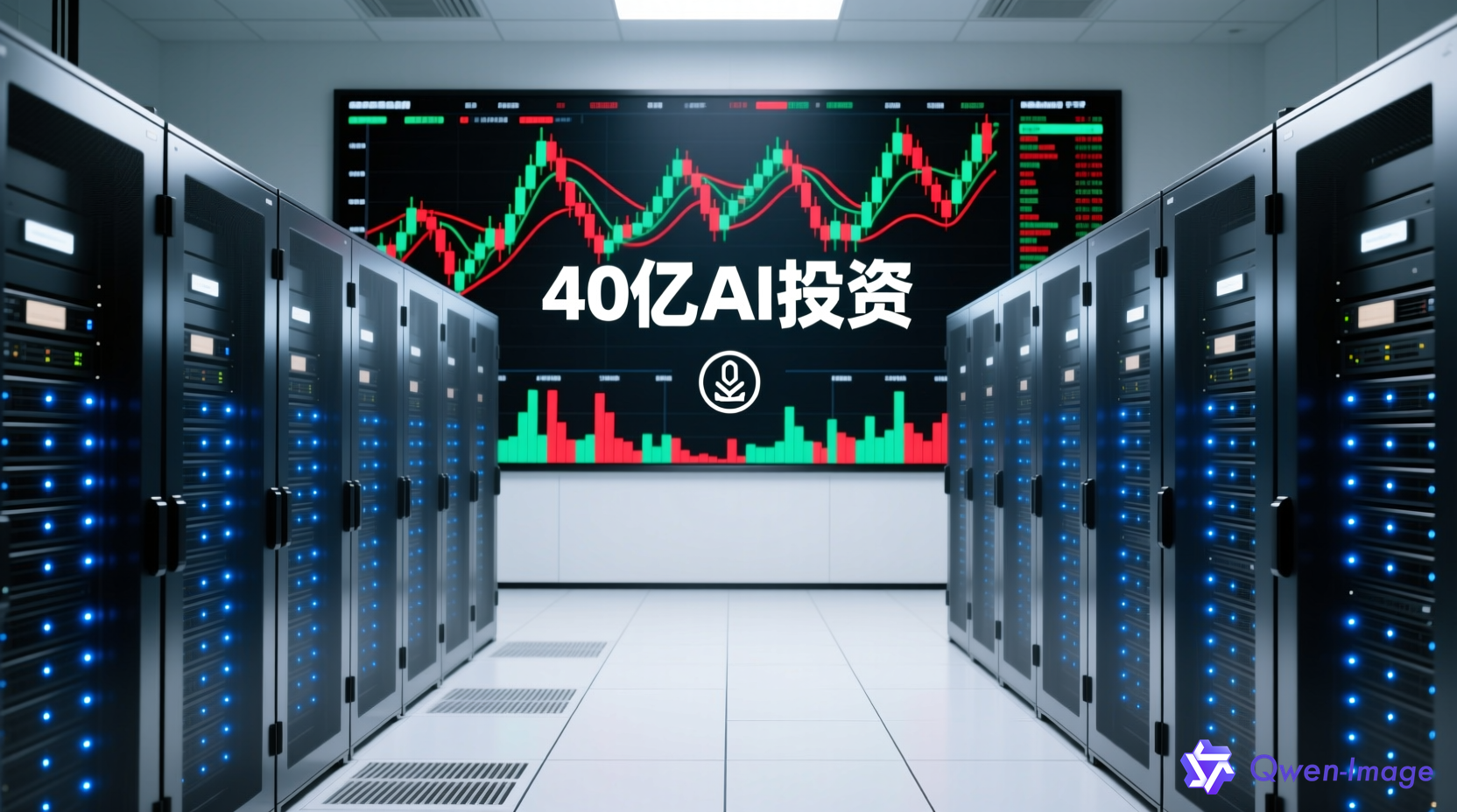 数据中心服务器机柜与AI投资布局图