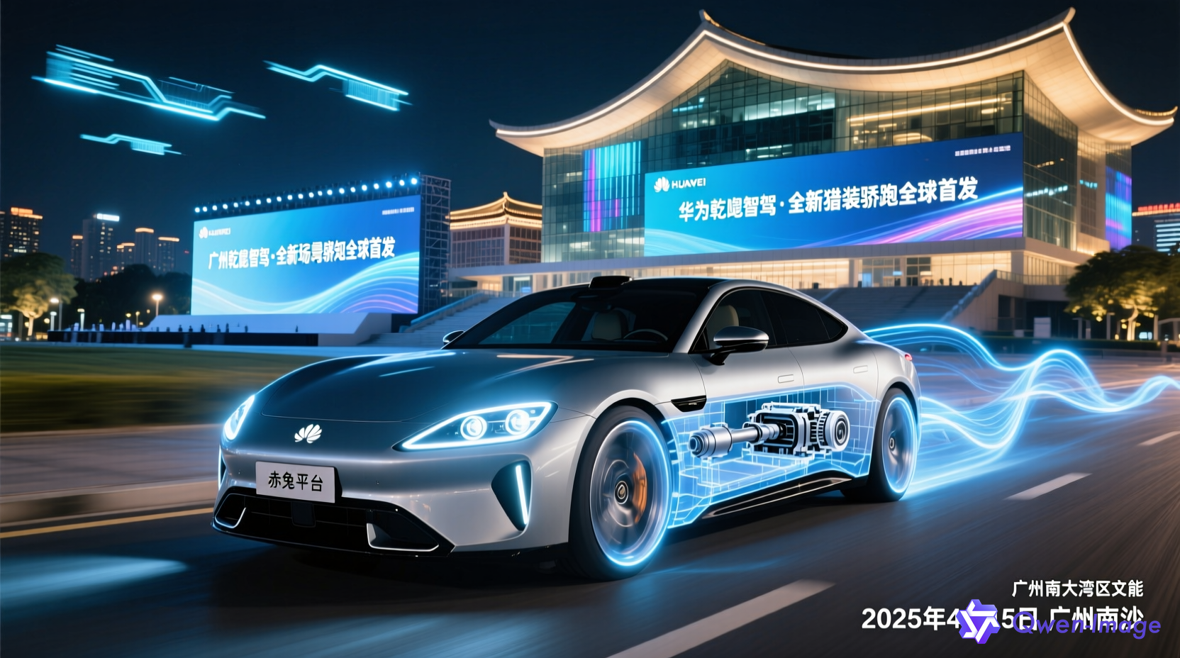 启境GT7智能猎装轿跑展示