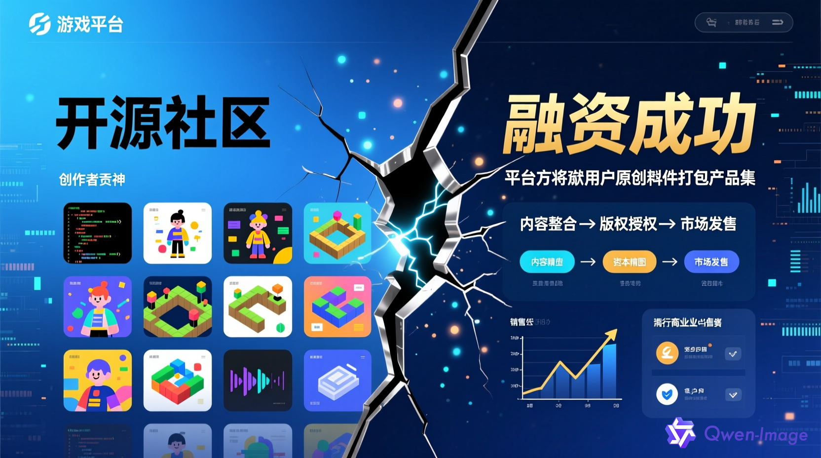 AI互动游戏平台信任破裂示意图