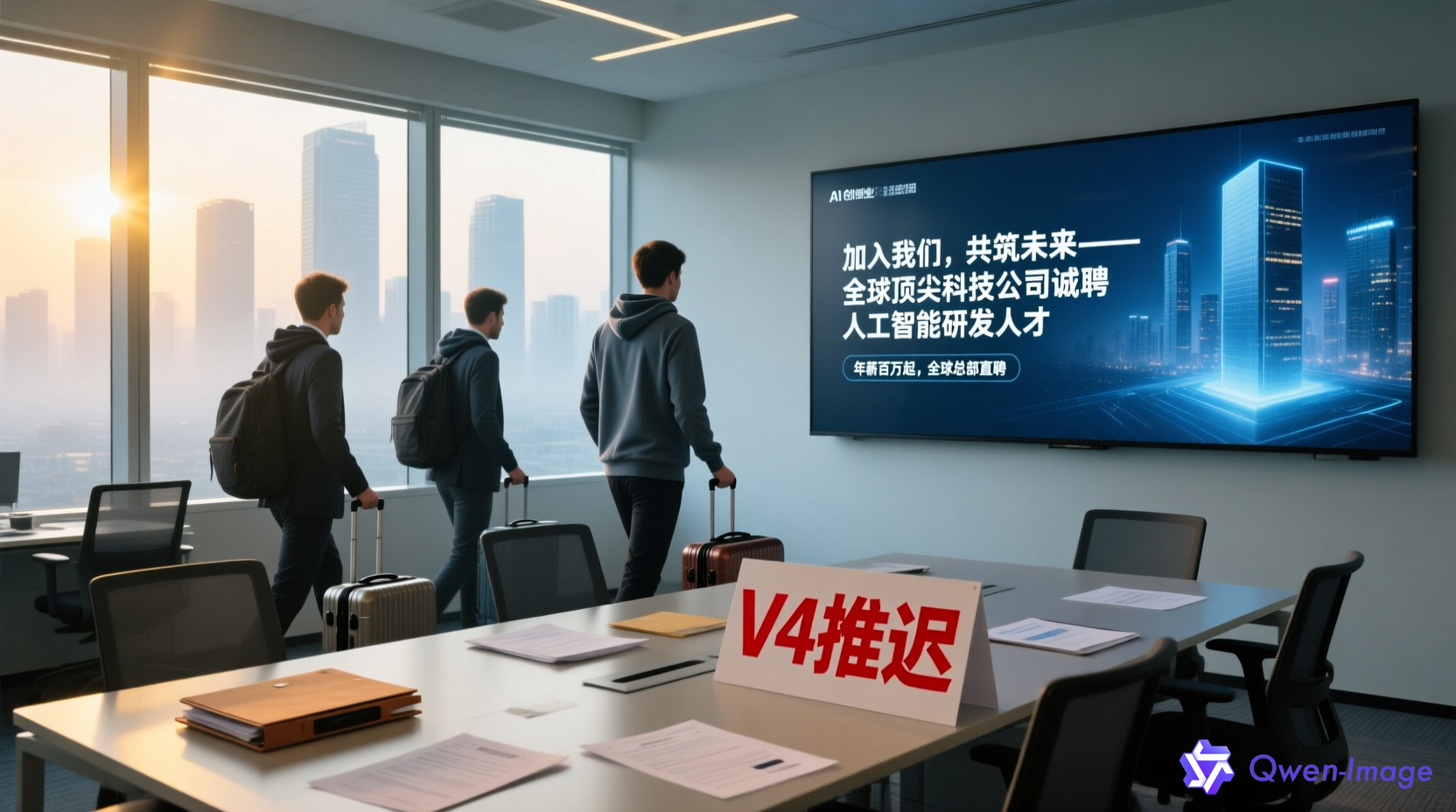 初创企业人才流失困境示意图