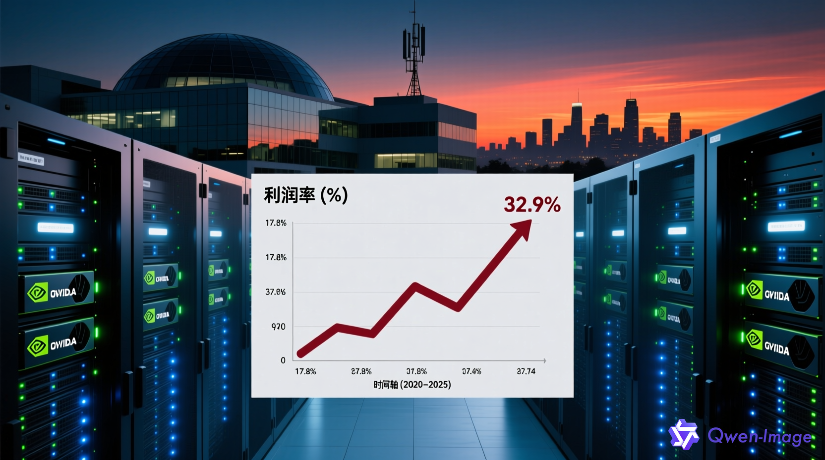 谷歌TPU与英伟达GPU对比及利润率增长图表