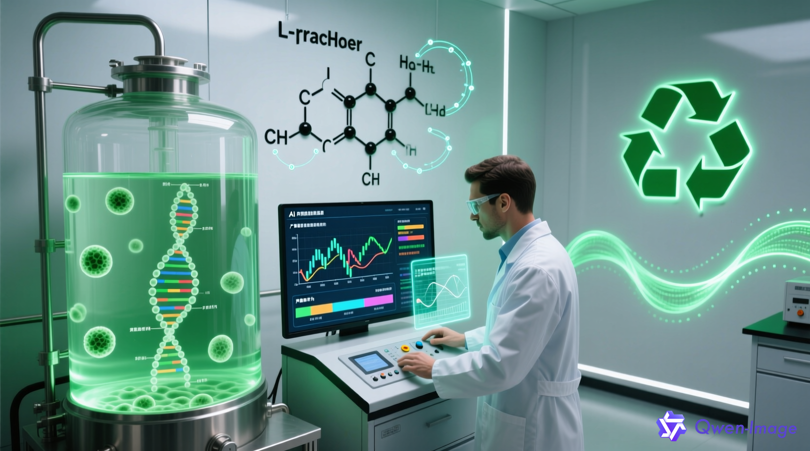 合成生物学实验室与AI技术融合场景