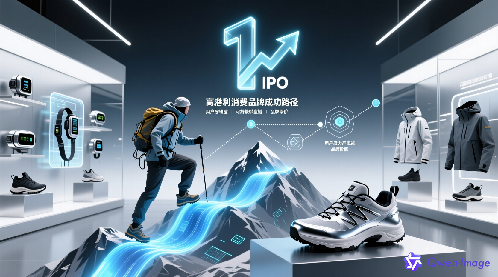 户外运动品牌港交所上市场景
