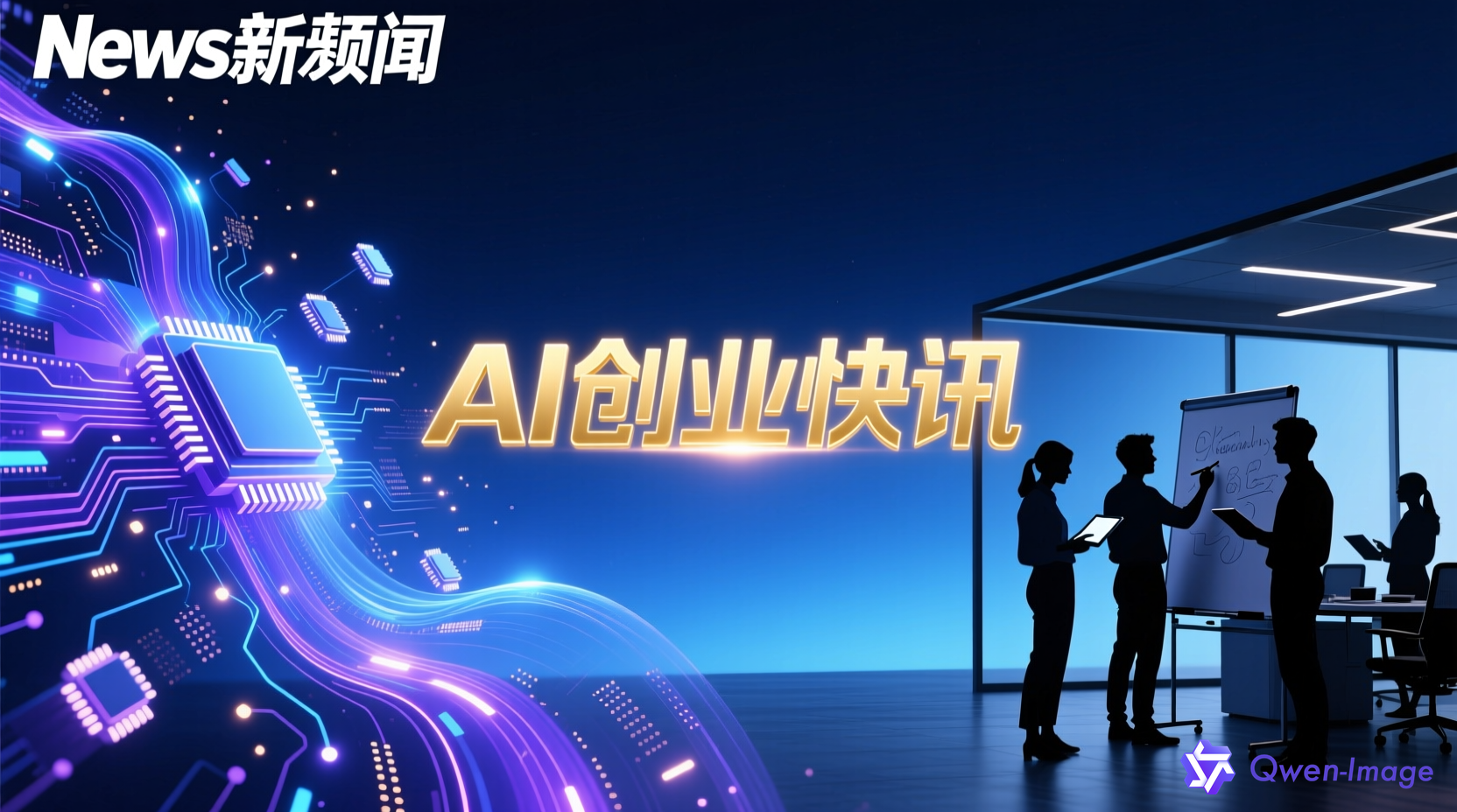 AI创业快讯科技封面图