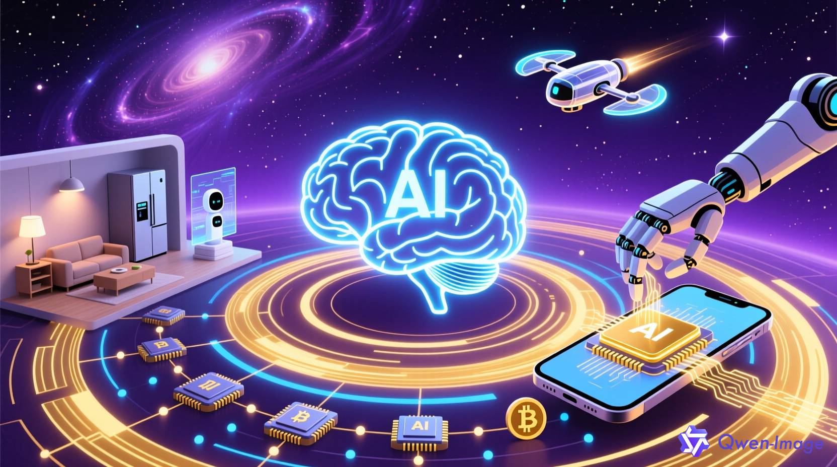 AI创业生态蓬勃发展概念插图